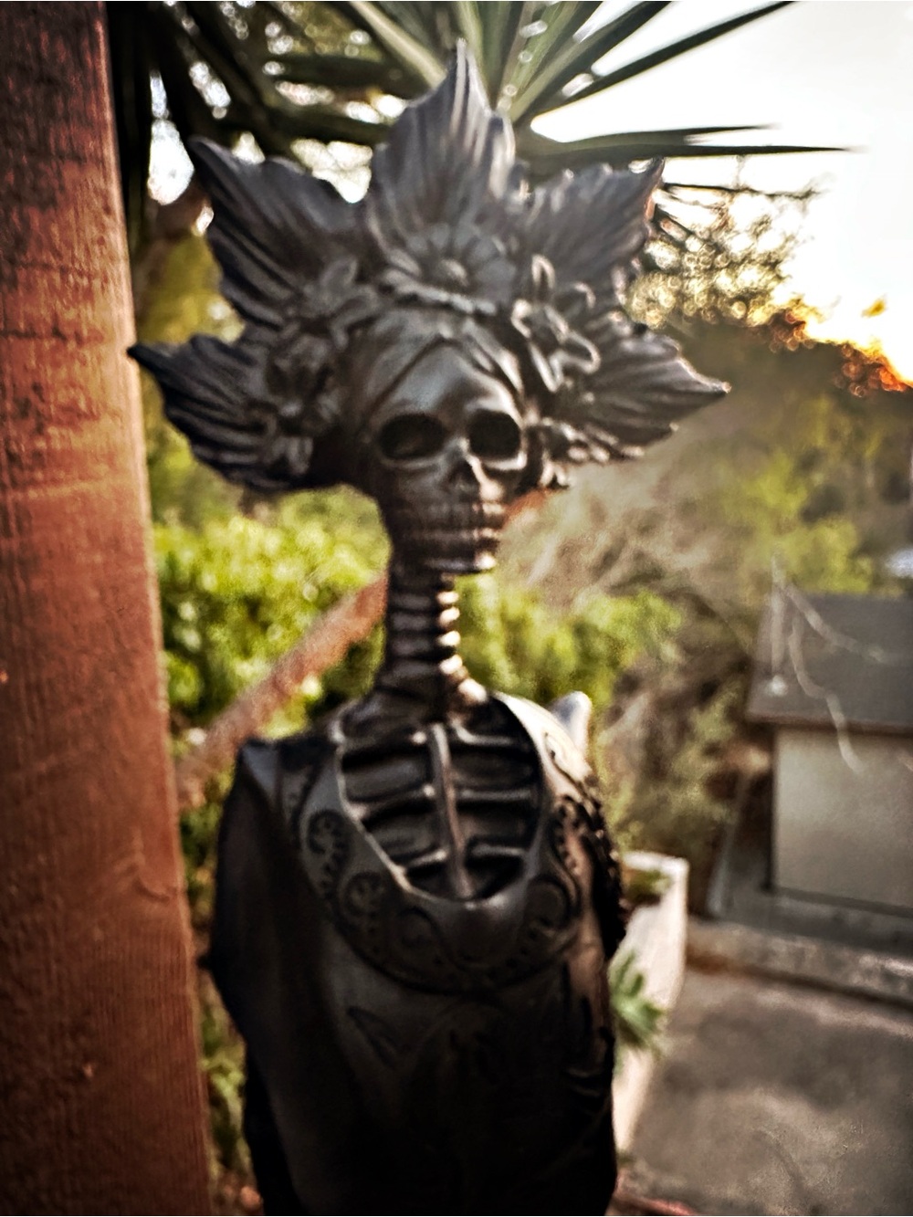 The Katrina of Dia de los Muertos, sculpture